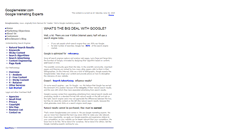 Desktop Screenshot of googlemeister.com